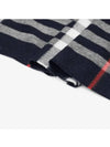 Classic Check Cashmere Scarf Grey - BURBERRY - BALAAN 4