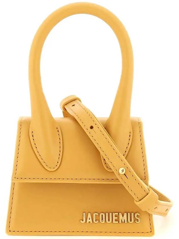 Le Chiquito Signature Mini Tote Bag Yellow - JACQUEMUS - BALAAN 3