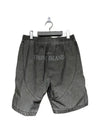 Plated Reflective Dust Colour Bermuda Shorts Grey - STONE ISLAND - BALAAN 5