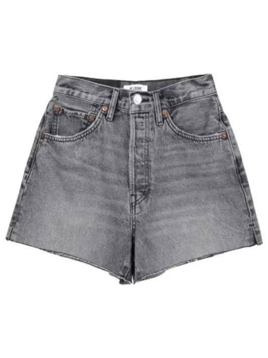 Cut off denim shorts pants midnight ash - RE/DONE - BALAAN 1