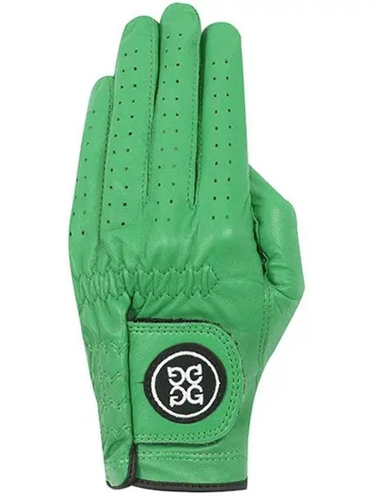 Logo Leather Golf Gloves Green - G/FORE - BALAAN 2