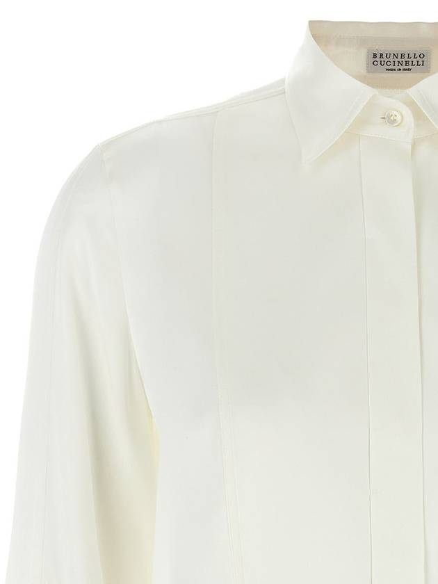 Brunello Cucinelli 'Monile' Silk Shirt - BRUNELLO CUCINELLI - BALAAN 3