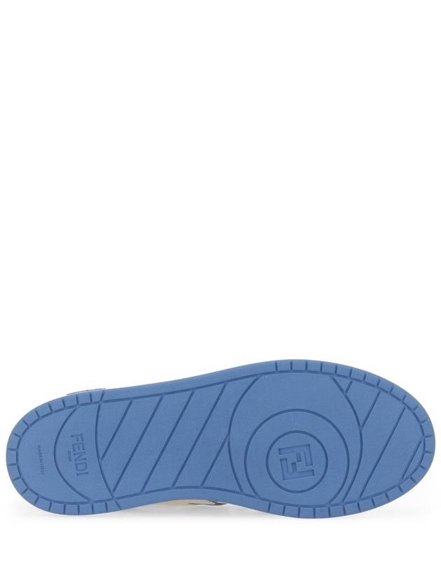 Match Low Top Sneakers Light Blue - FENDI - BALAAN 7