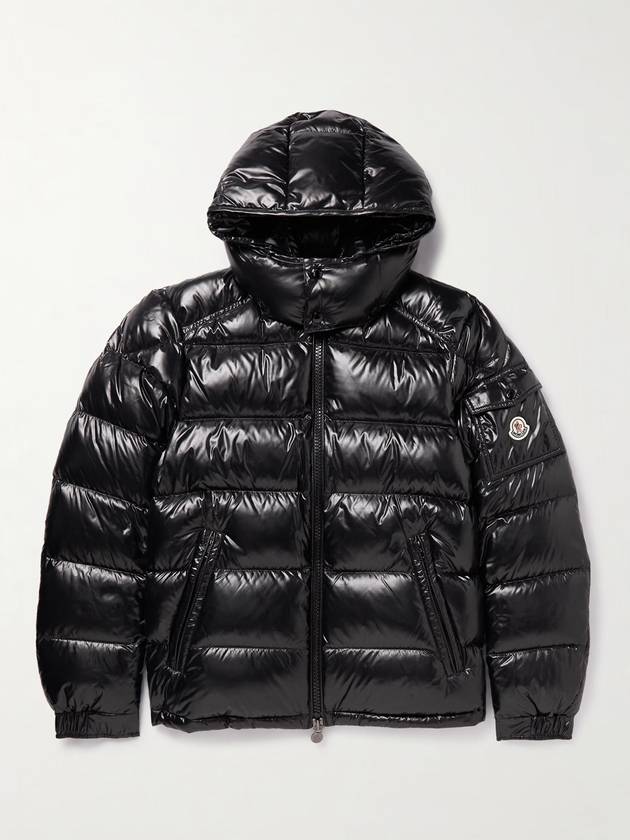 Men's Maya Short Down Padding Black - MONCLER - BALAAN 3