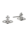 Lorelei Stud Earrings Silver - VIVIENNE WESTWOOD - BALAAN 5