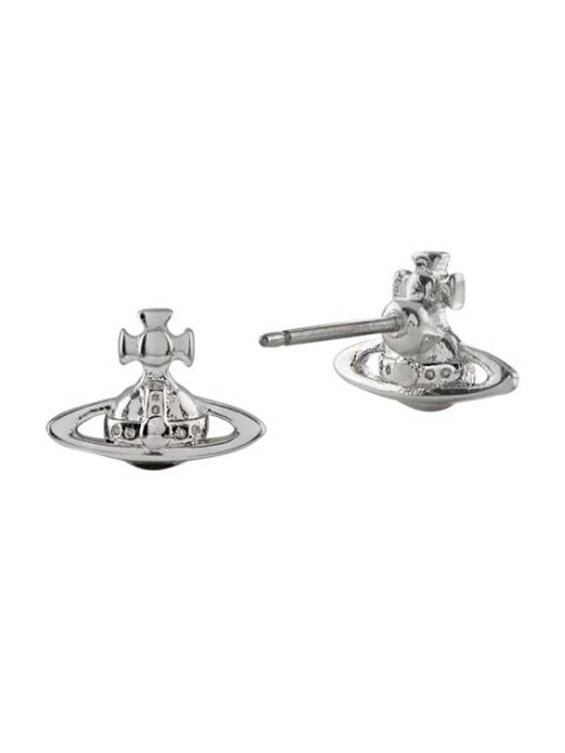 Lorelei Stud Earrings Silver - VIVIENNE WESTWOOD - BALAAN 5