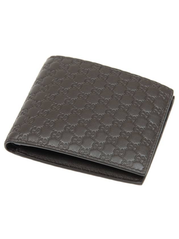 Micro GG Ssima Bifold Wallet Brown - GUCCI - BALAAN 5