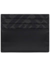 FF Square Leather Card Wallet Black - FENDI - BALAAN 5