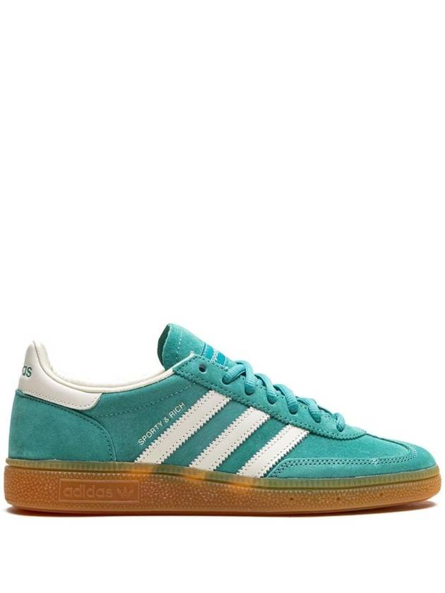 Handball Spezial Suede Low Top Sneakers Green - ADIDAS - BALAAN 1