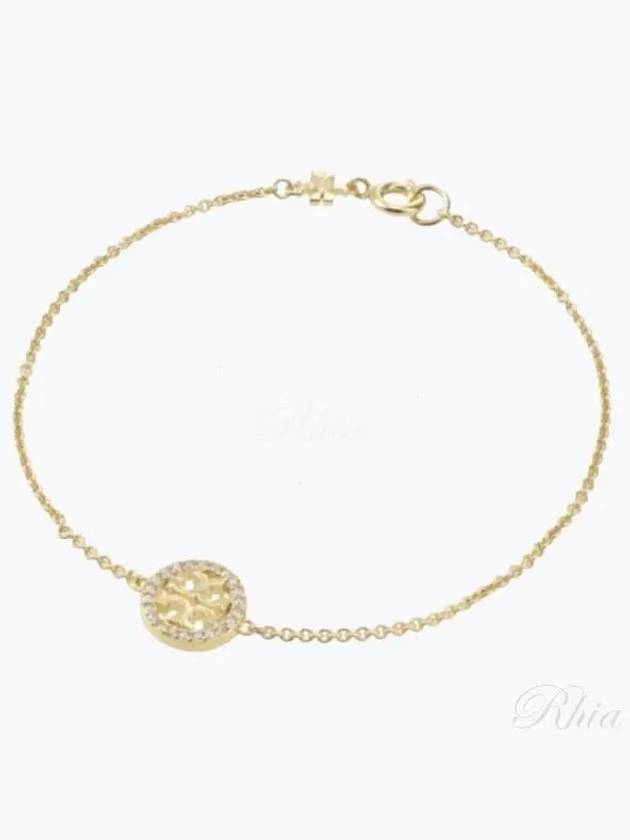 Miller Pave Chain Bracelet Gold - TORY BURCH - BALAAN 2