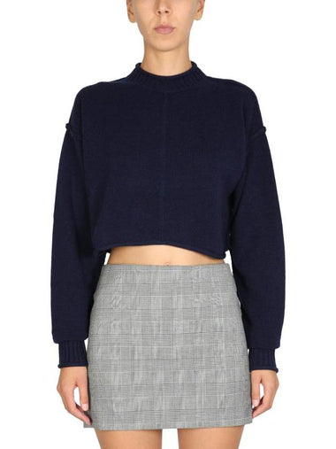 Max Mara Wool And Cashmere Crew Neck Sweater - MAX MARA - BALAAN 1