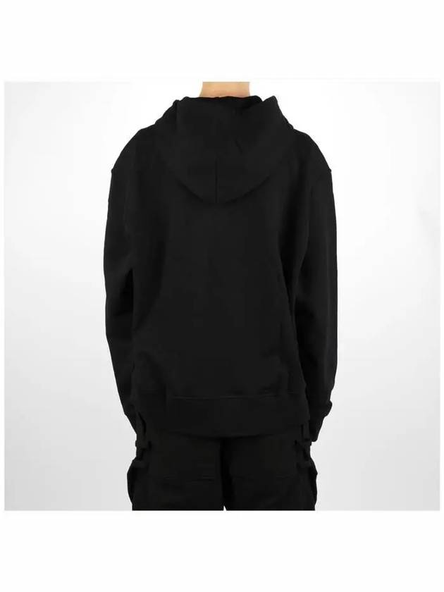 S Macs Logo Hoodie Black - DIESEL - BALAAN 5