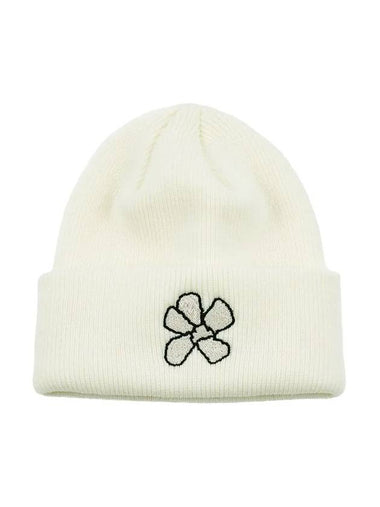 Flower Beanie Ivory - UNALLOYED - BALAAN 1