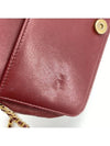 Caviar Boy gold logo woc mini bag cross burgundy - CHANEL - BALAAN 7