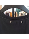 G Logo Patch Short Sleeve T-Shirt Black - GOLDEN GOOSE - BALAAN 7