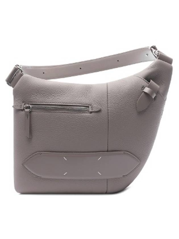 5Ac Leather Cross Bag Grey - MAISON MARGIELA - BALAAN 1