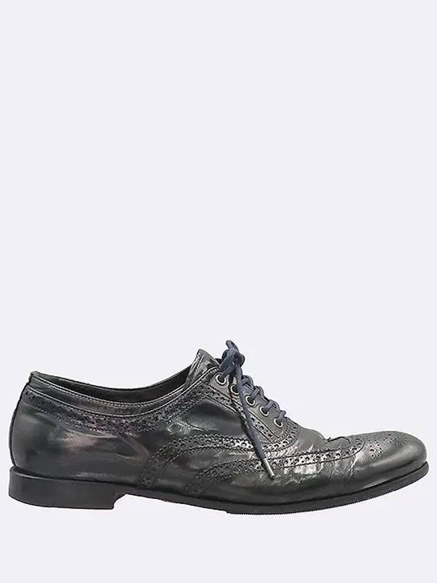 Black Color Women s Wingtip Shoes 240MM - PRADA - BALAAN 3