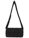 Padded Tech Cassette Crossbody Bag Black - BOTTEGA VENETA - BALAAN 8