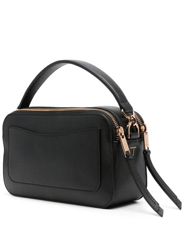 T Timeless Leather Cross Bag Black - TOD'S - BALAAN 4