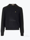 Alex Round Neck Knit Top Black - VIVIENNE WESTWOOD - BALAAN 2