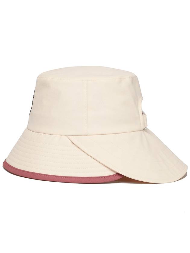 Women s unbalanced bucket hat BEIGE WOMAN - MALBON GOLF - BALAAN 3