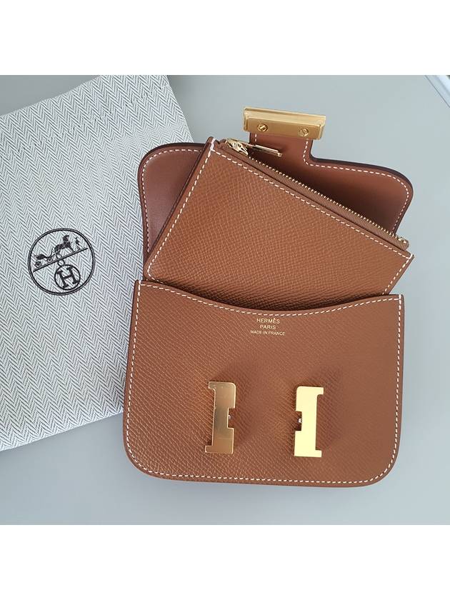 Constance Wallet Absom Gold - HERMES - BALAAN 8