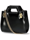 Wanda Micro Cross Bag Black - SALVATORE FERRAGAMO - BALAAN 5