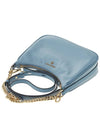 Jet Set Charm Medium Logo Shoulder Bag Blue - MICHAEL KORS - BALAAN 5