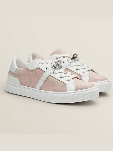 Women's Day Kelly Sneakers Pink Silver H221195Z - HERMES - BALAAN 1