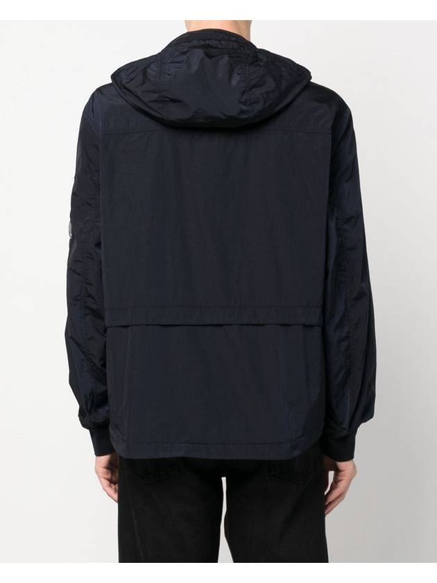 Lens Wappen Hooded Jacket Navy - CP COMPANY - BALAAN 4