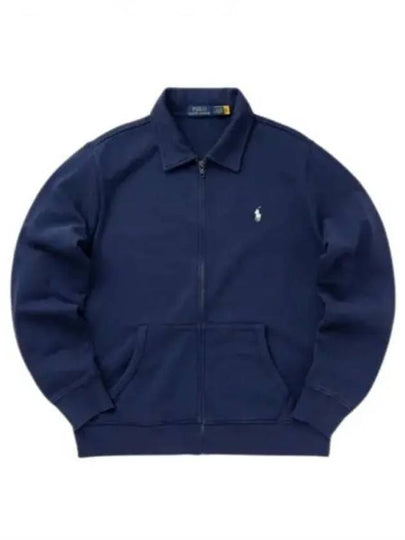 Embroidery Pony Logo Zip-Up Jacket Cruise Navy - POLO RALPH LAUREN - BALAAN 2