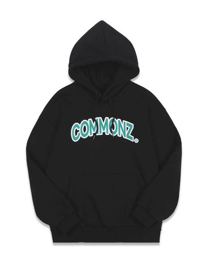 Arch Logo Hoodie Black - COMMONZ - BALAAN 2