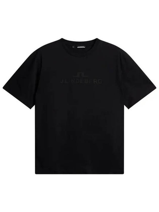 Alpha Short Sleeve T-Shirt Black - J.LINDEBERG - BALAAN 2