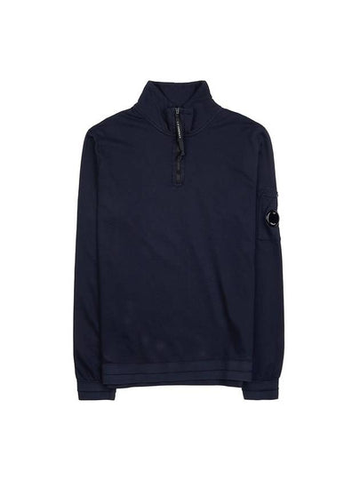 Lens Wappen Half Zip Sweatshirt Navy - CP COMPANY - BALAAN 2