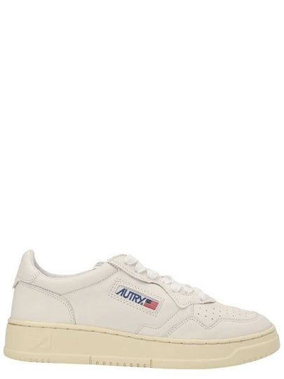 Medalist Goatskin Low Top Sneakers White - AUTRY - BALAAN 2