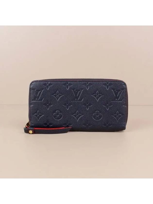 Empreinte Zipper Women s Long Wallet Navy M62121 - LOUIS VUITTON - BALAAN 1