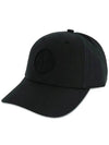 6 Panel Ball Cap Black - STONE ISLAND - BALAAN 2