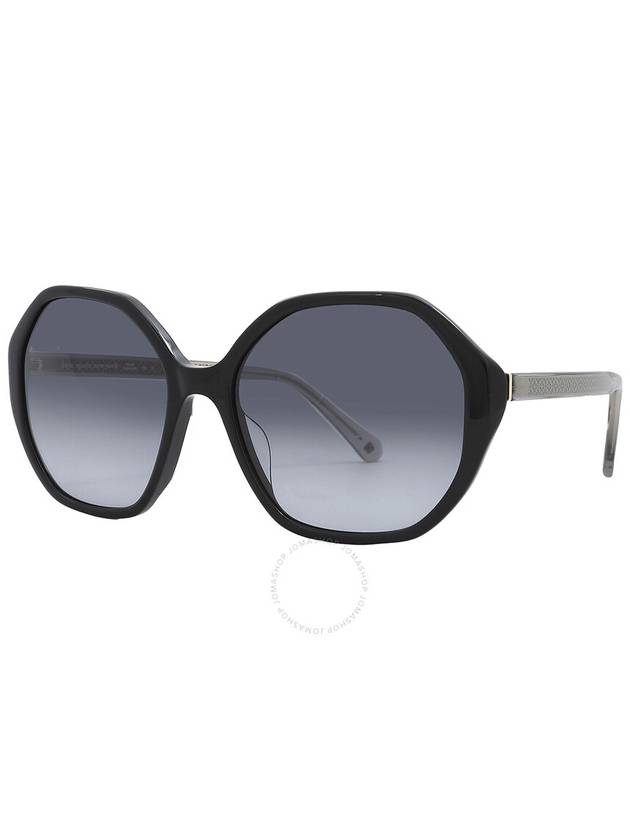 Kate Spade Grey Shaded Geometric Ladies Sunglasses WAVERLY/G/S 0807/9O 57 - KATE SPADE - BALAAN 2