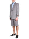 Cashmere Blend Shorts Light Grey - GUCCI - BALAAN 3