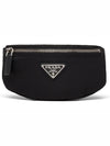 Re-Nylon Mini Pouch Belt Bag Black - PRADA - BALAAN 1