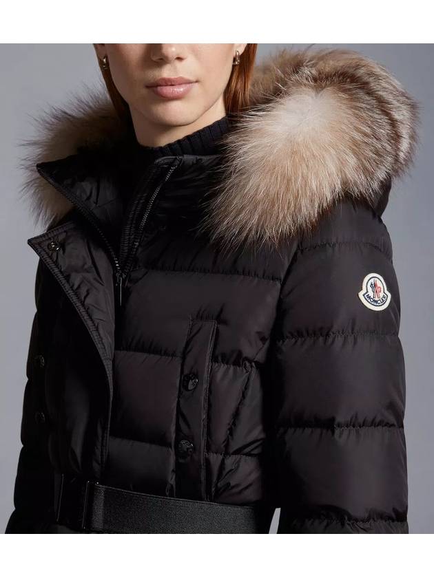 Chloe Women s Fox Fur Padding Black I20931C51B0268065 - MONCLER - BALAAN 5