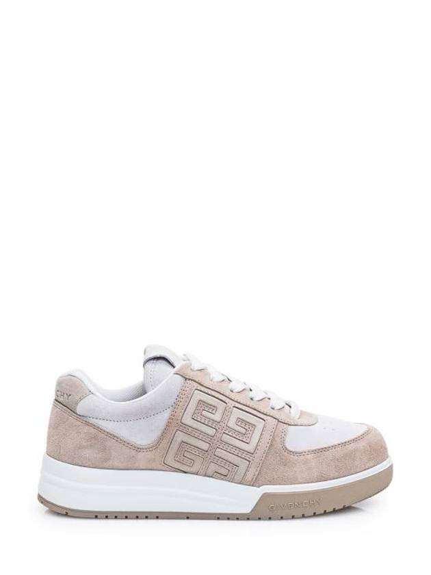 4G Logo Calf Leather Low Top Sneakers Beige - GIVENCHY - BALAAN 1