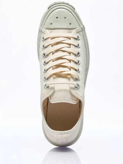 Canvas Low Top Sneakers White - ACNE STUDIOS - BALAAN 2