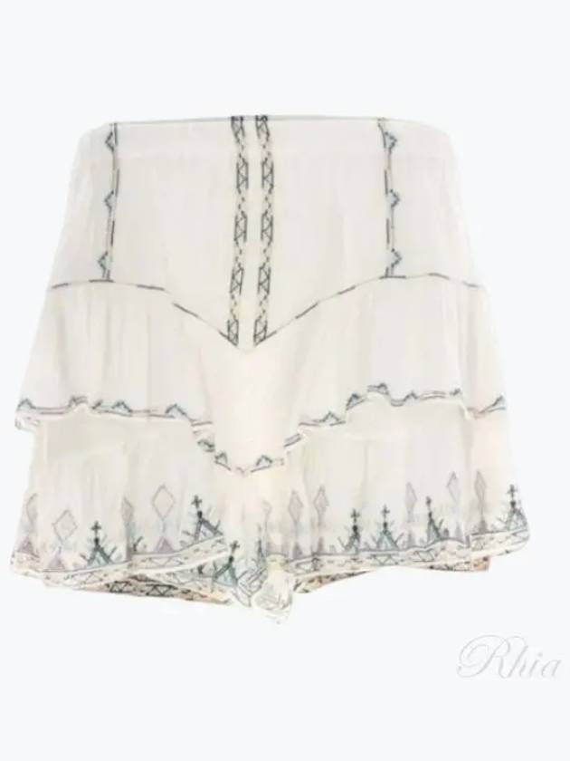 24 Jokadia SH0021FB B1J15E 20WH Skirt Shorts - ISABEL MARANT - BALAAN 1