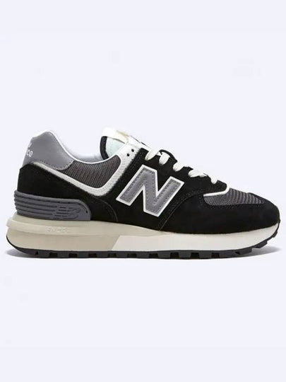 574 Legacy Low Top Sneakers Black - NEW BALANCE - BALAAN 2