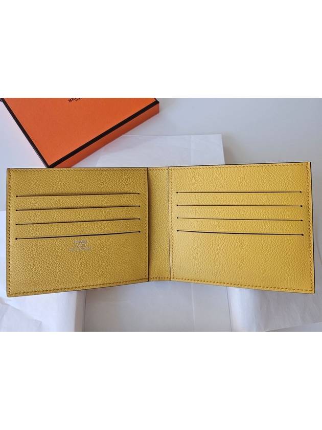 Citizen Twill Compact Half Wallet Sun - HERMES - BALAAN 4