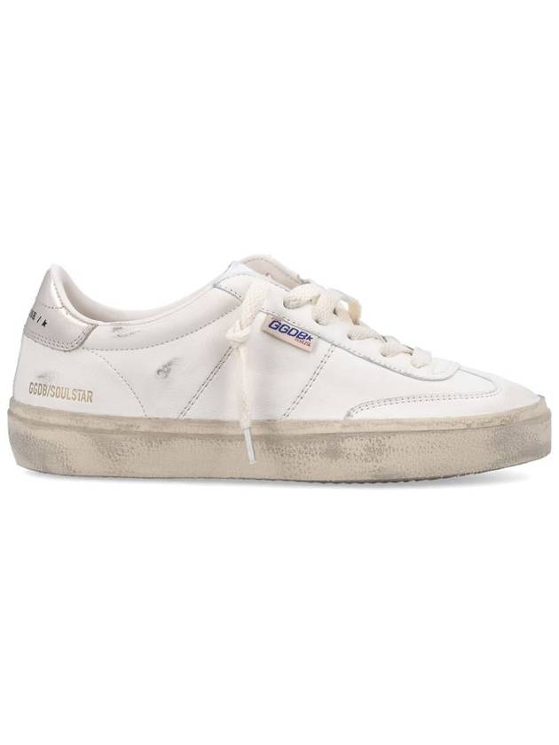 Soul Star Distressed Leather Sneakers White - GOLDEN GOOSE - BALAAN 2