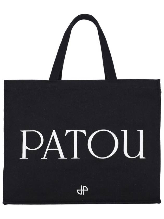 Logo Tote Bag Black - PATOU - BALAAN 2