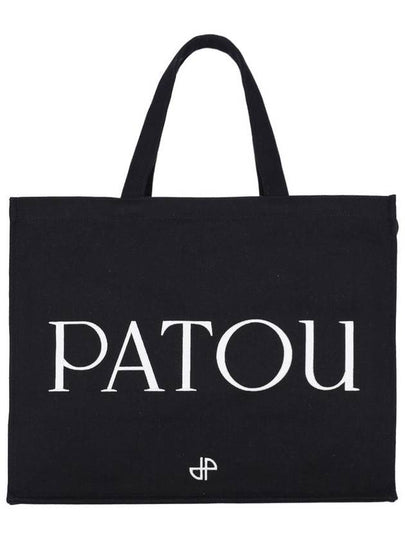 Logo Tote Bag Black - PATOU - BALAAN 2