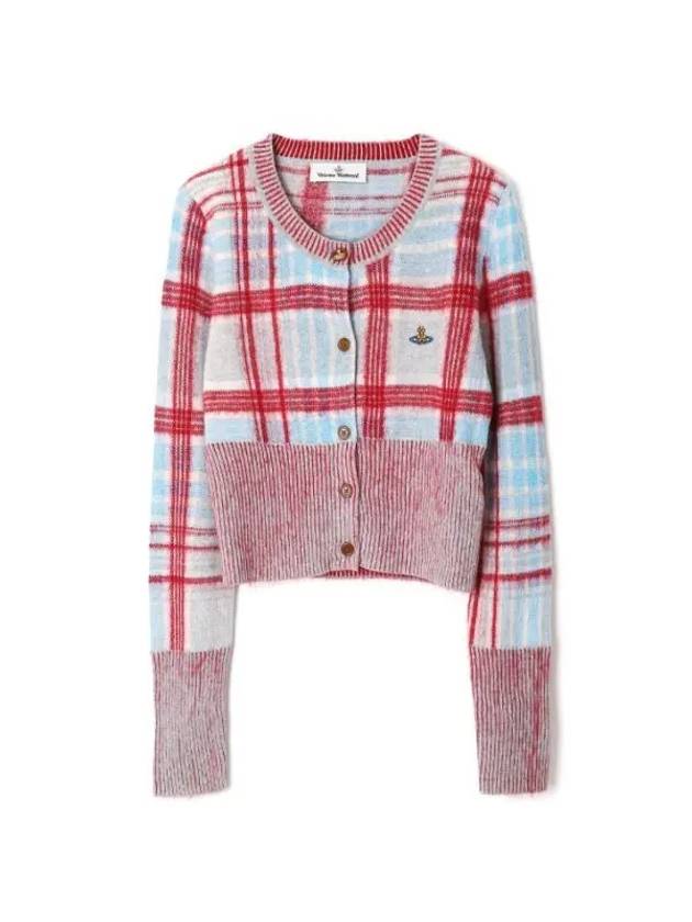 cardigan MADRAS CARDI 18030037 K002N O104 Madras - VIVIENNE WESTWOOD - BALAAN 1